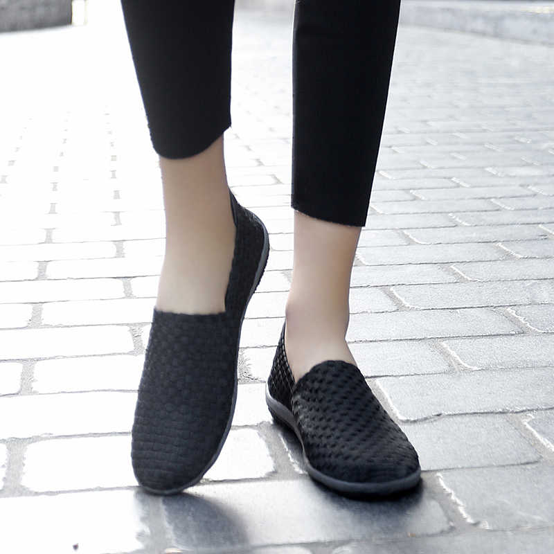 Women'S Shoes To Buy - Natural Leather Laced Walking Shoes Woman