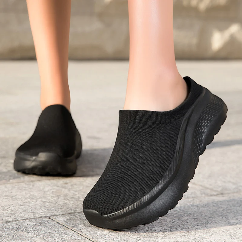 Women Shoes For Walking - Wide Barefoot Women Slippers Sandals Breathable