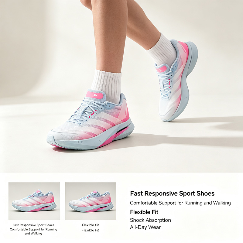 Women'S Shoes Pink Adidas - New Adidas Pink White Blue Running