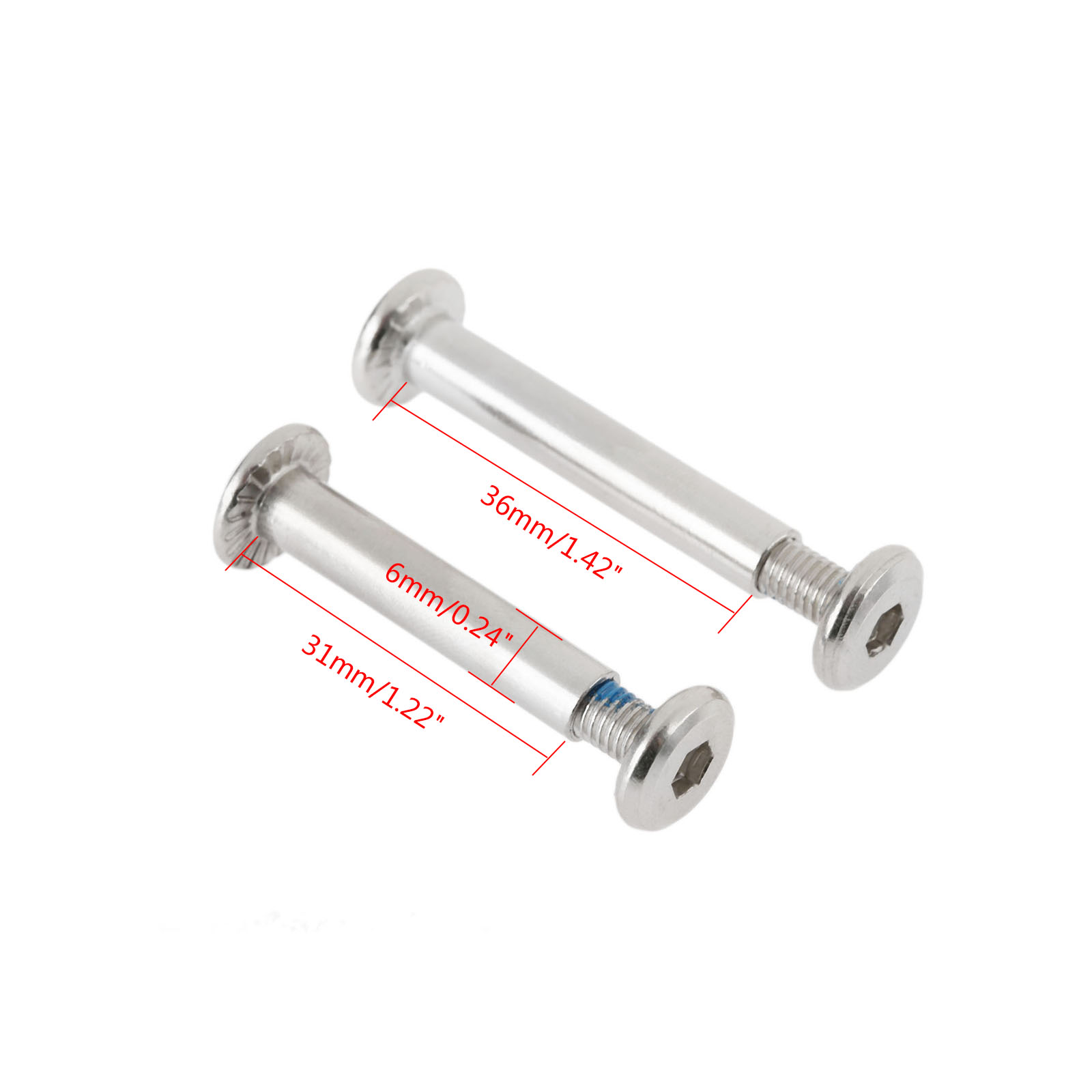 Women Shoes Qc - 10Pcs Roller Skates Parts Axle Male