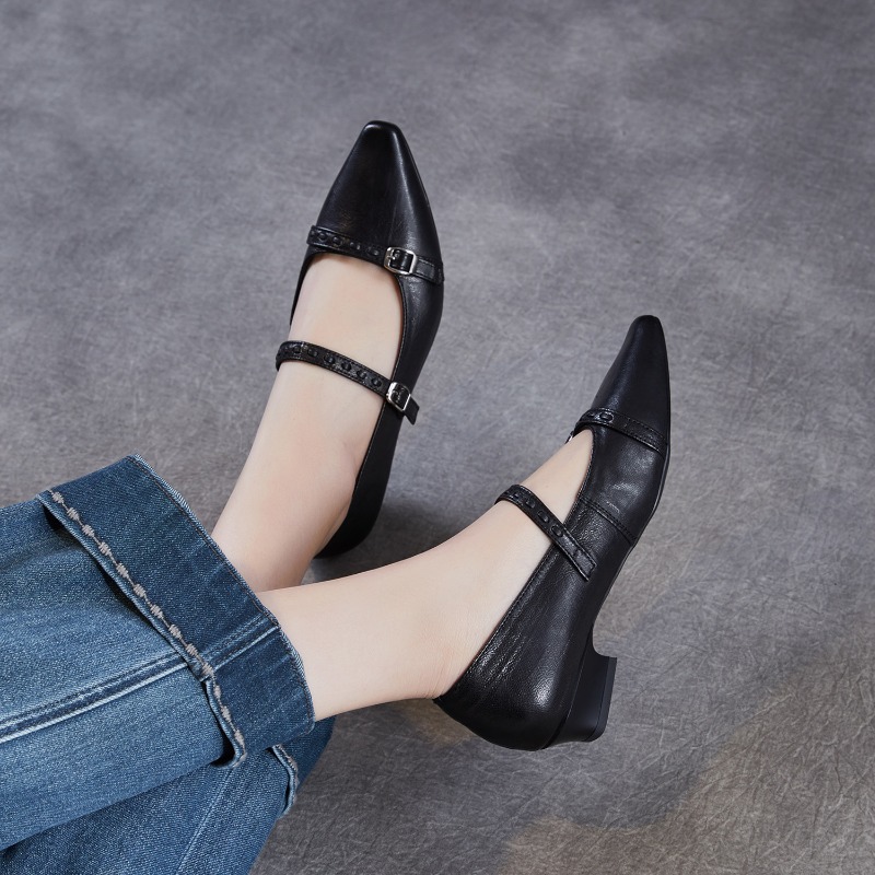 Brown Black Korea Women Flats  - Women Shoes Black 评论和价格