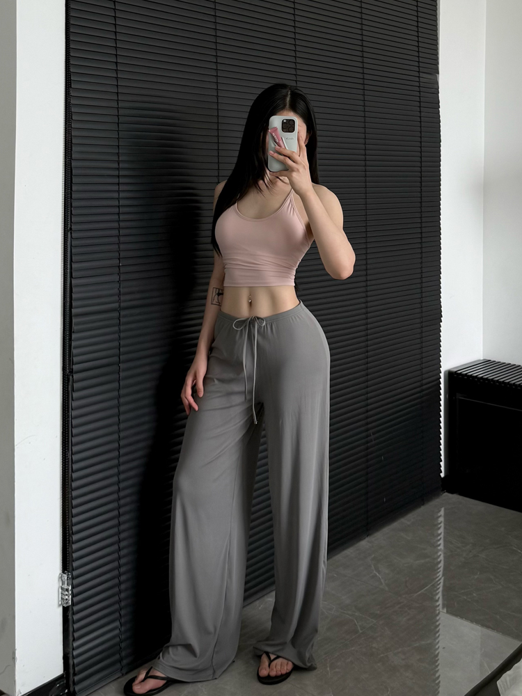 Ctenkevet-High Waist Wide-Leg  - Women Shoes Joggers 评论和价格