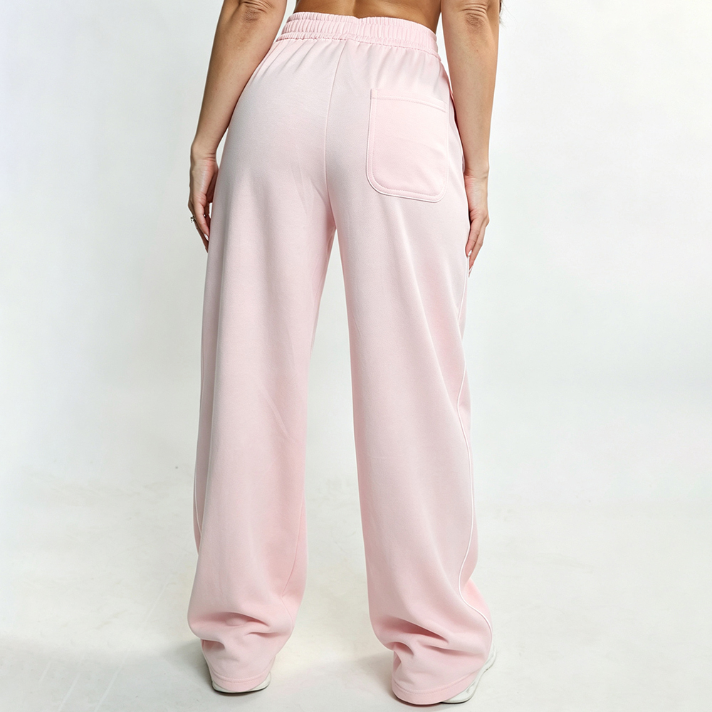 Bum Striped Baggy Pants Wide L - Women Shoes Joggers 评论和价格