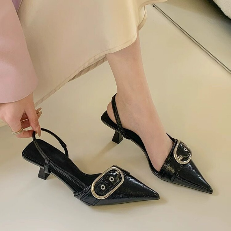 New Retro Fashion Sexy Designe - Patent Leather Pump 评论和价格