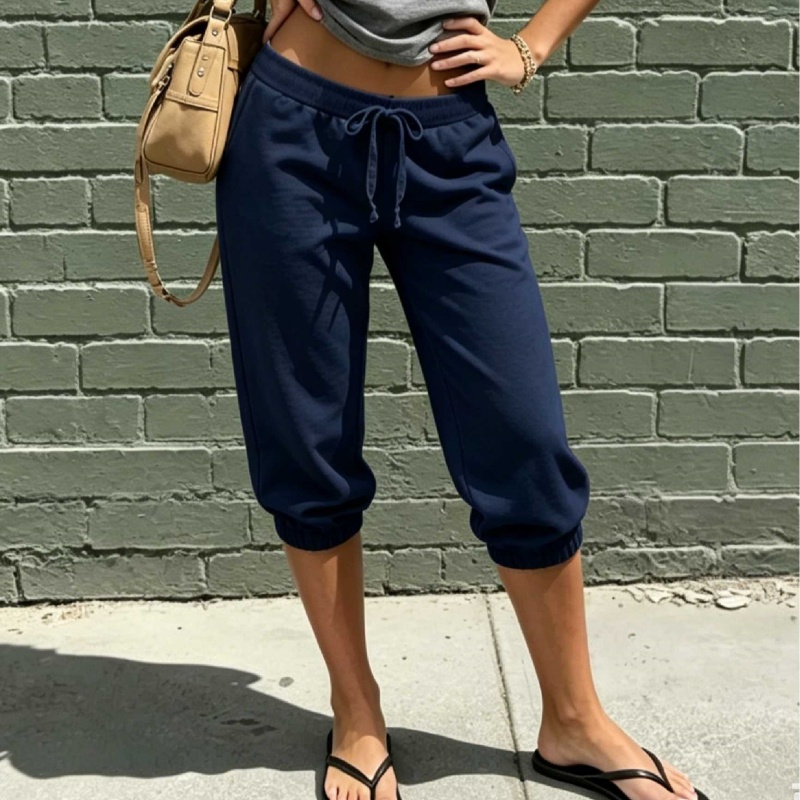 Women Sweatpants Capri Pants C - Women Shoes Joggers 评论和价格