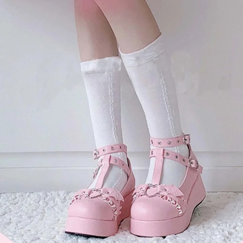 New Sweet Heart Buckle Wedges  - Women'S Shoes Popular 评论和价格