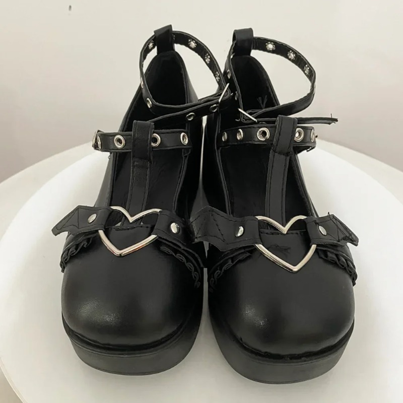 New Sweet Heart Buckle Wedges  - Women'S Shoes Popular 评论和价格