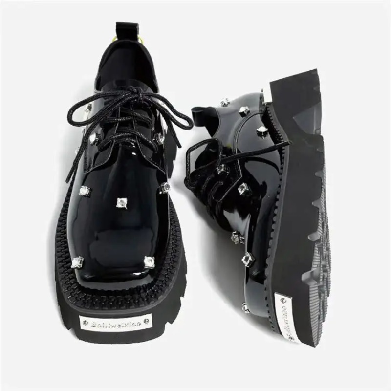 Women Loafers Crystal Platform - Women Shoes Sandals 评论和价格