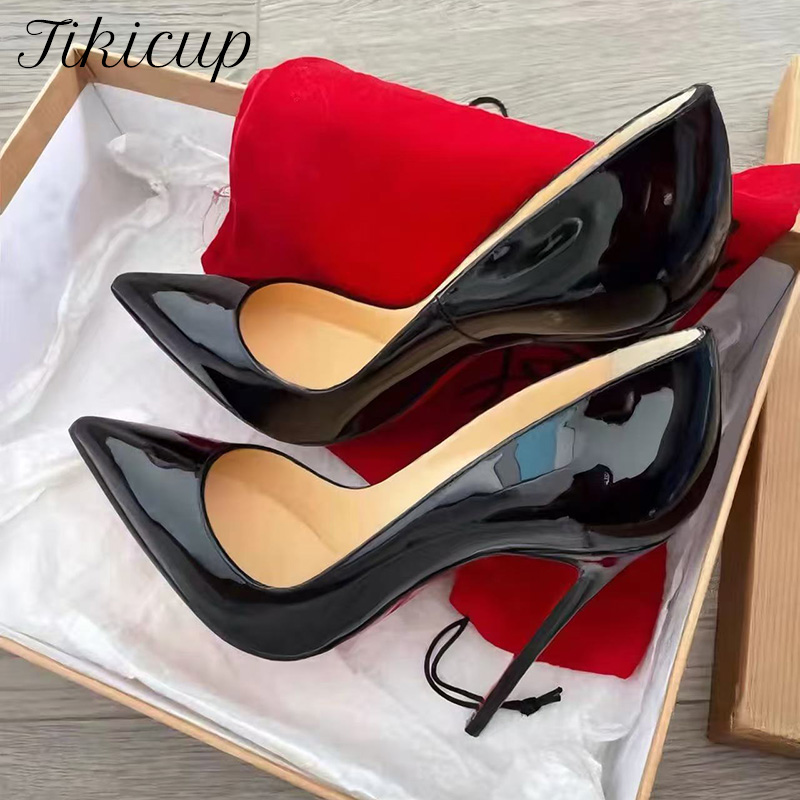 Tikicup Classic Black Patent P - Patent Leather Pump 评论和价格