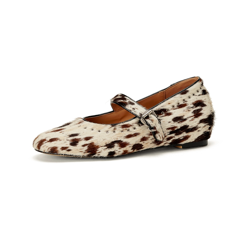 Hot Sale Leopard Horsehair Aut - Women Shoes Mk 评论和价格