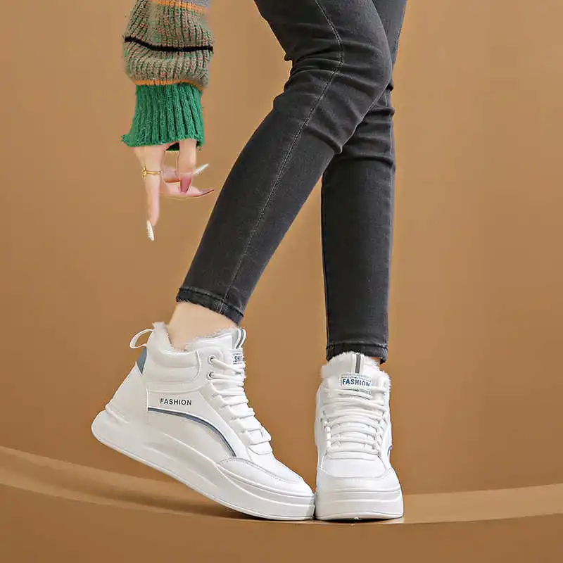 High-top Lace-up Luxury Vulcan - Women'S Shoes To Buy 评论和价格
