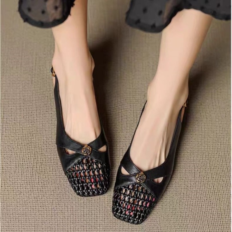 Women's French-style closed-to - Women Shoes Sandals 评论和价格