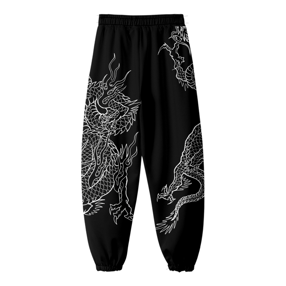 Anime Dragon 3D Sweatpants Fas - Women Shoes Joggers 评论和价格