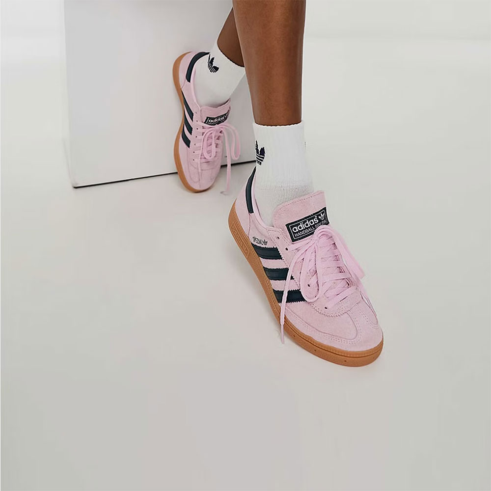 adidas Originals HANDBALL SPEZ - Women'S Shoes Pink Adidas 评论和价格