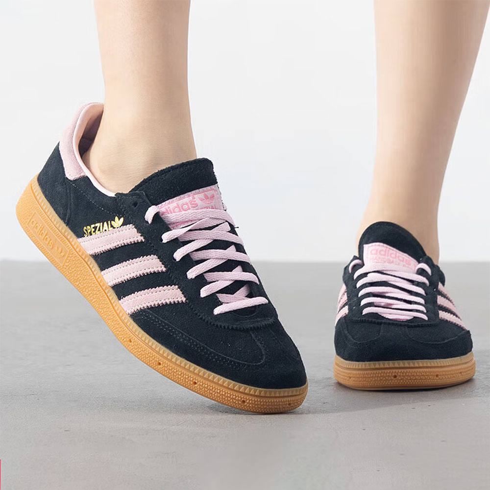 adidas Originals HANDBALL SPEZ - Women'S Shoes Pink Adidas 评论和价格
