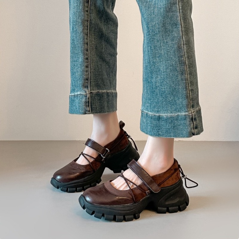 New Retro Ballet Mary Jane Sho - Women Shoes Sandals 评论和价格