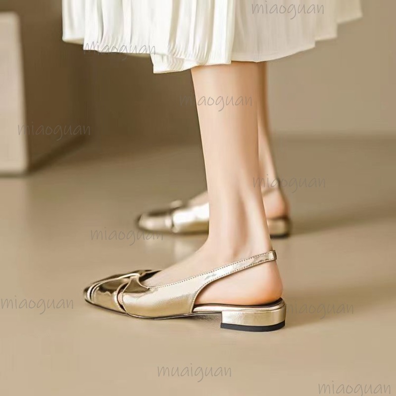 Cover Toe Low Heel Pumps Women - Women Shoes Sandals 评论和价格