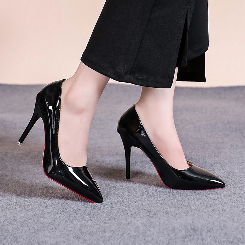 Sexy Pointed Toe Patent Leathe - Patent Leather Pump 评论和价格