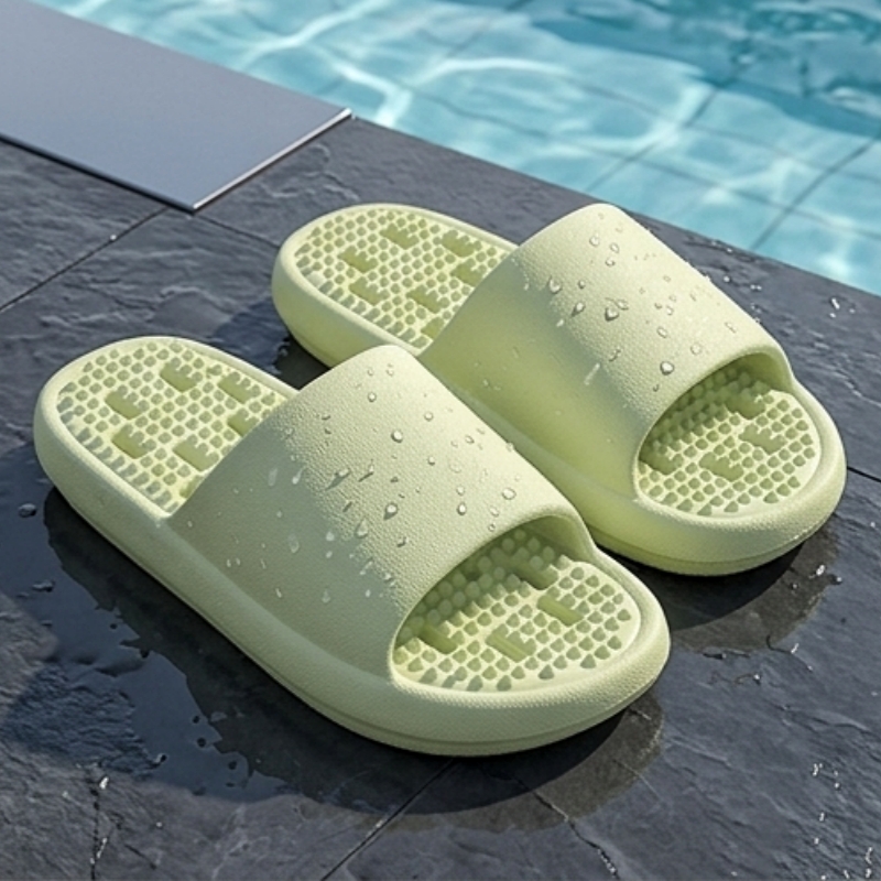 Women Summer Slippers Non Slip - Mule Slip On 评论和价格