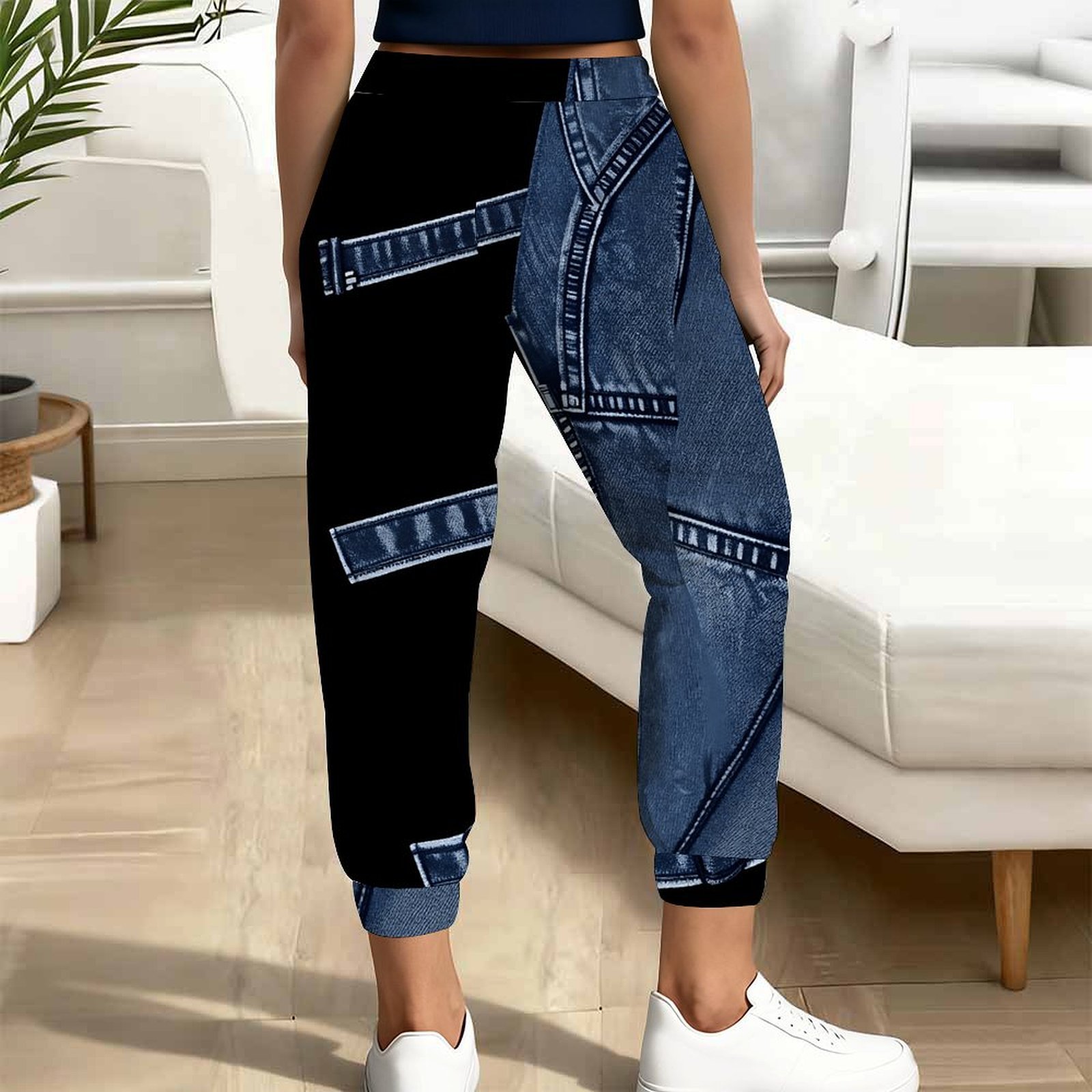 Women Block Joggers Drawstring - Women Shoes Joggers 评论和价格
