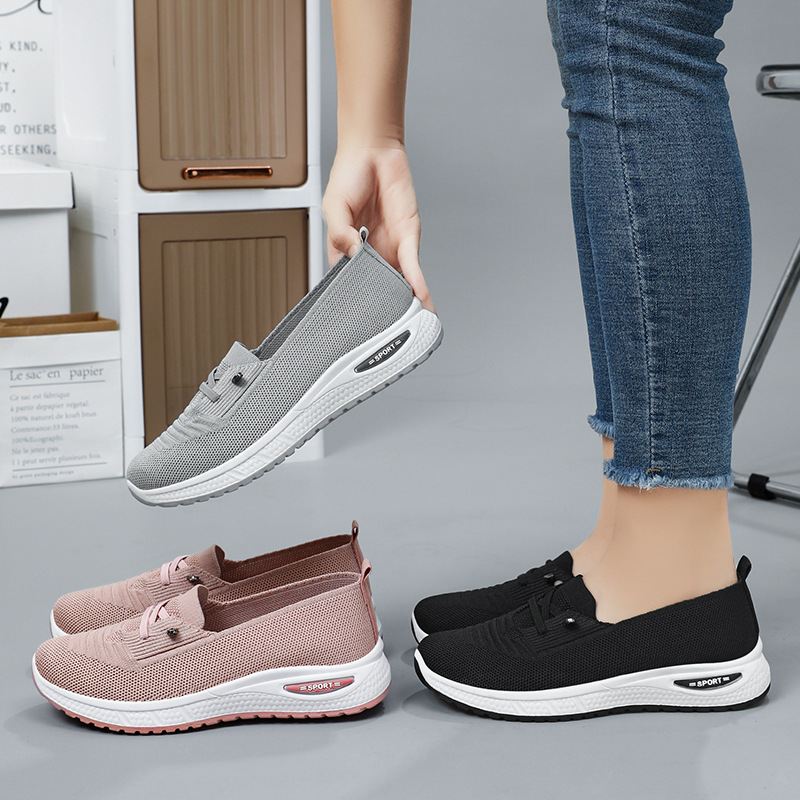 Women's Breathable Knitted Mes - Women Shoes Qc 评论和价格