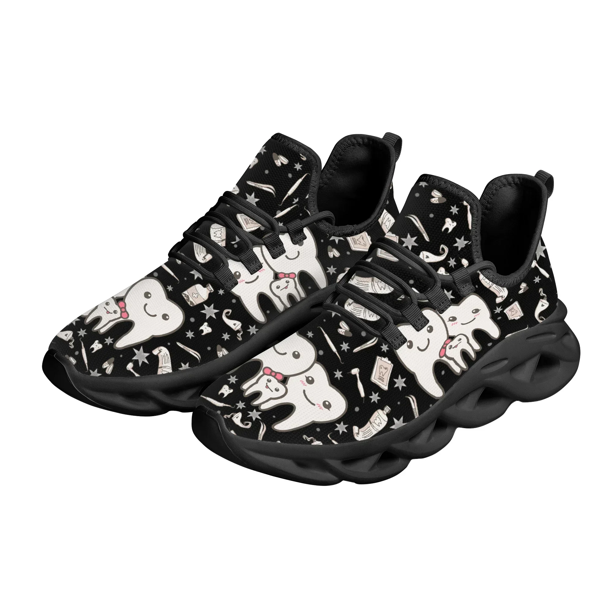 Cute Dental Design Sneakers La - Women Shoes For Walking 评论和价格
