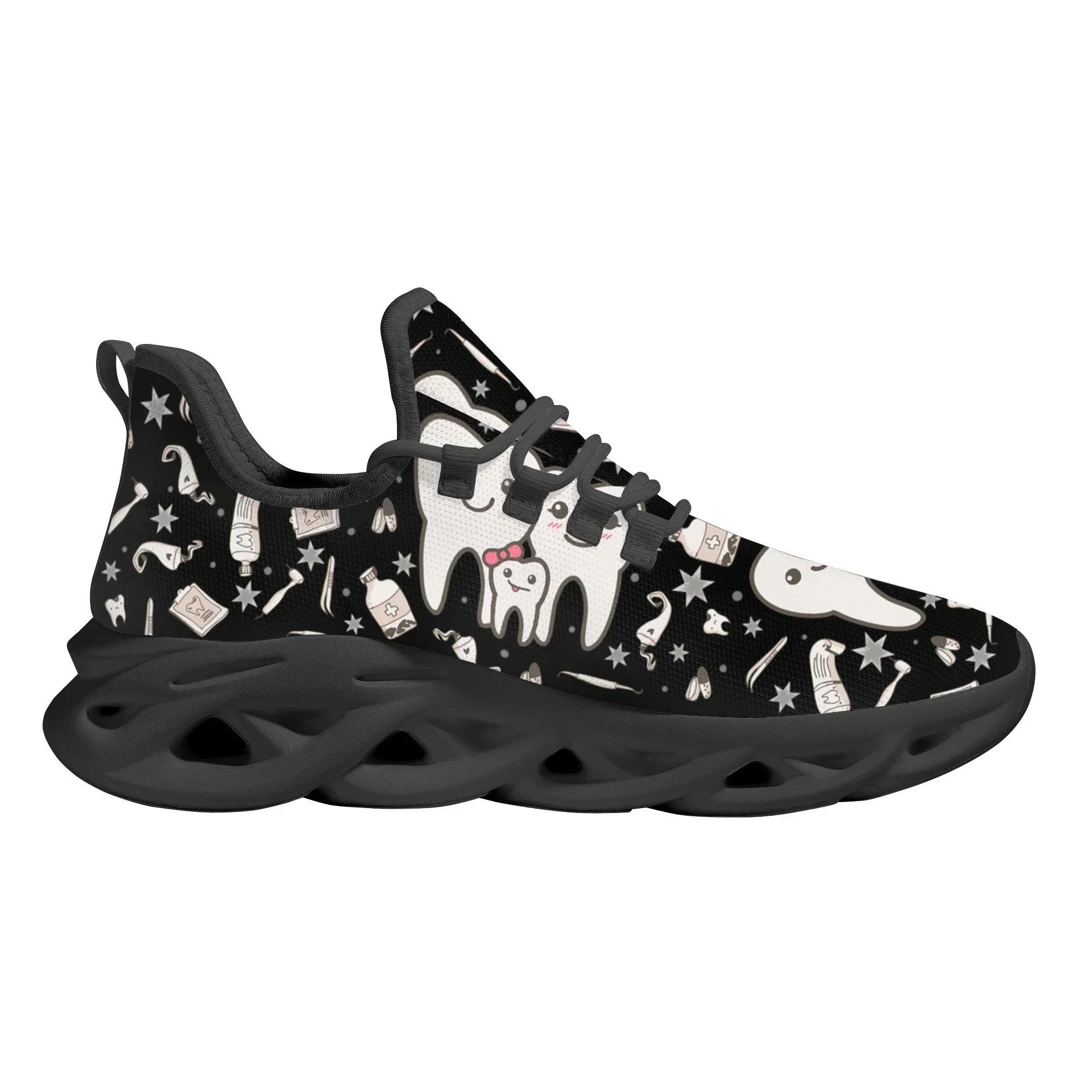 Cute Dental Design Sneakers La - Women Shoes For Walking 评论和价格