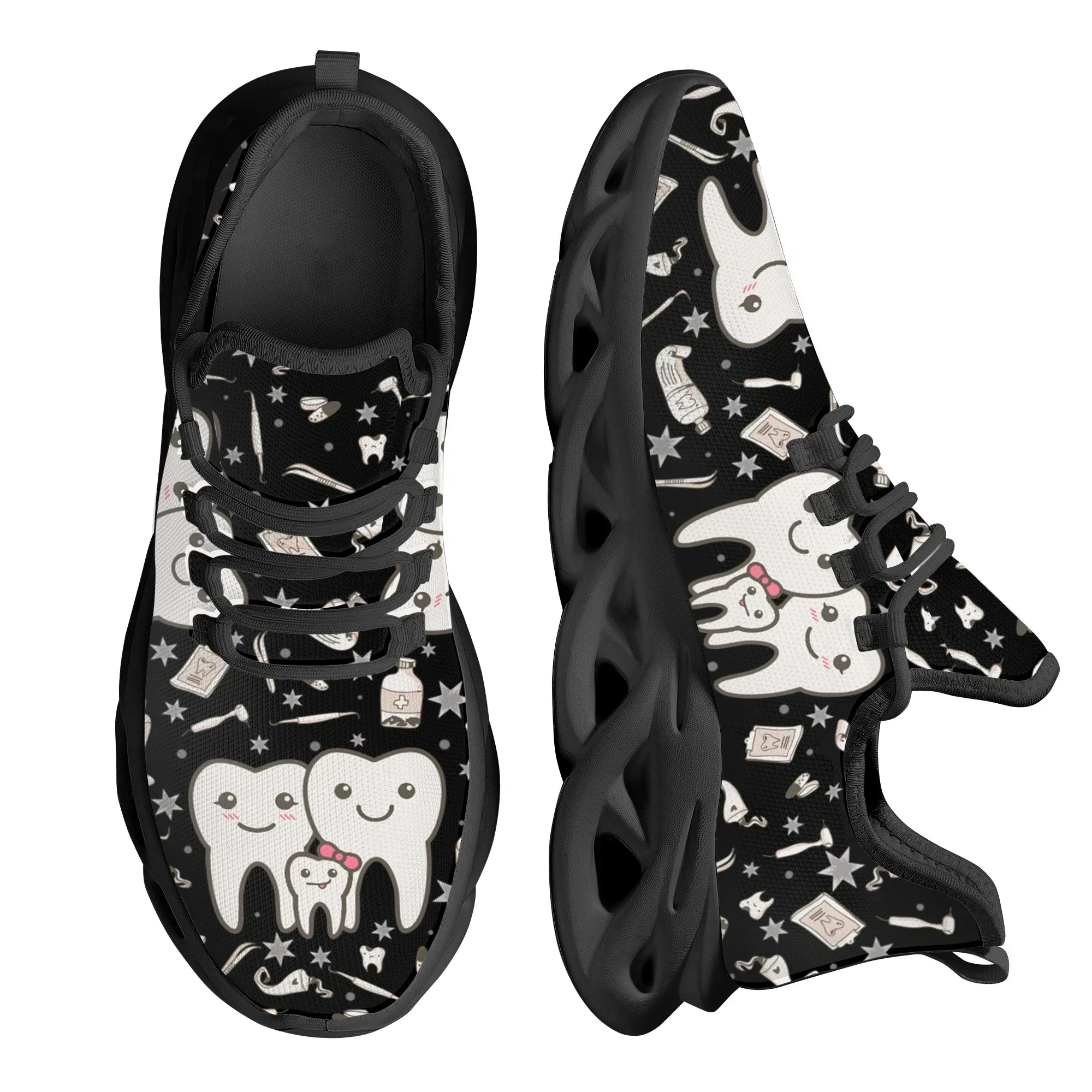 Cute Dental Design Sneakers La - Women Shoes For Walking 评论和价格