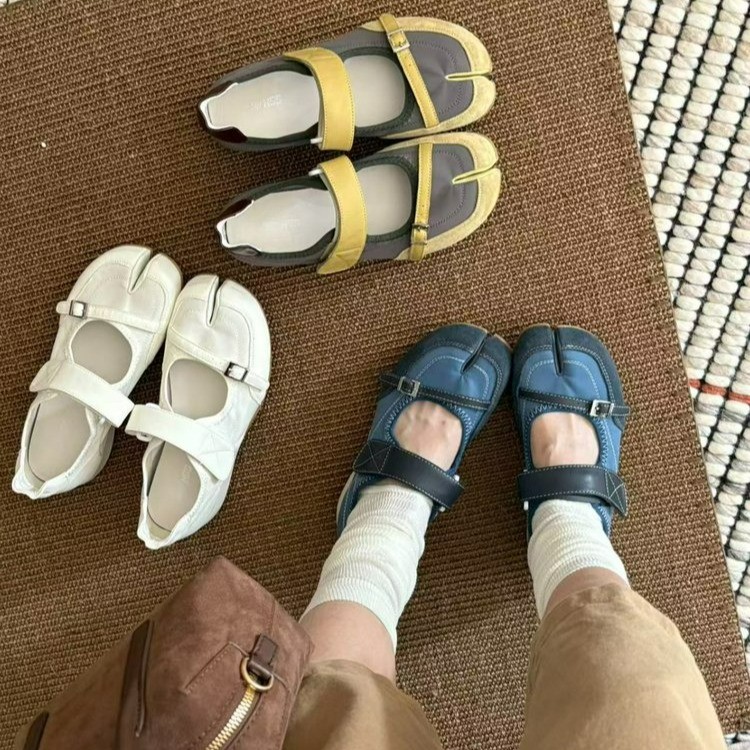 Women Split Toe Mary Jane Shoe - Women Shoes For Walking 评论和价格