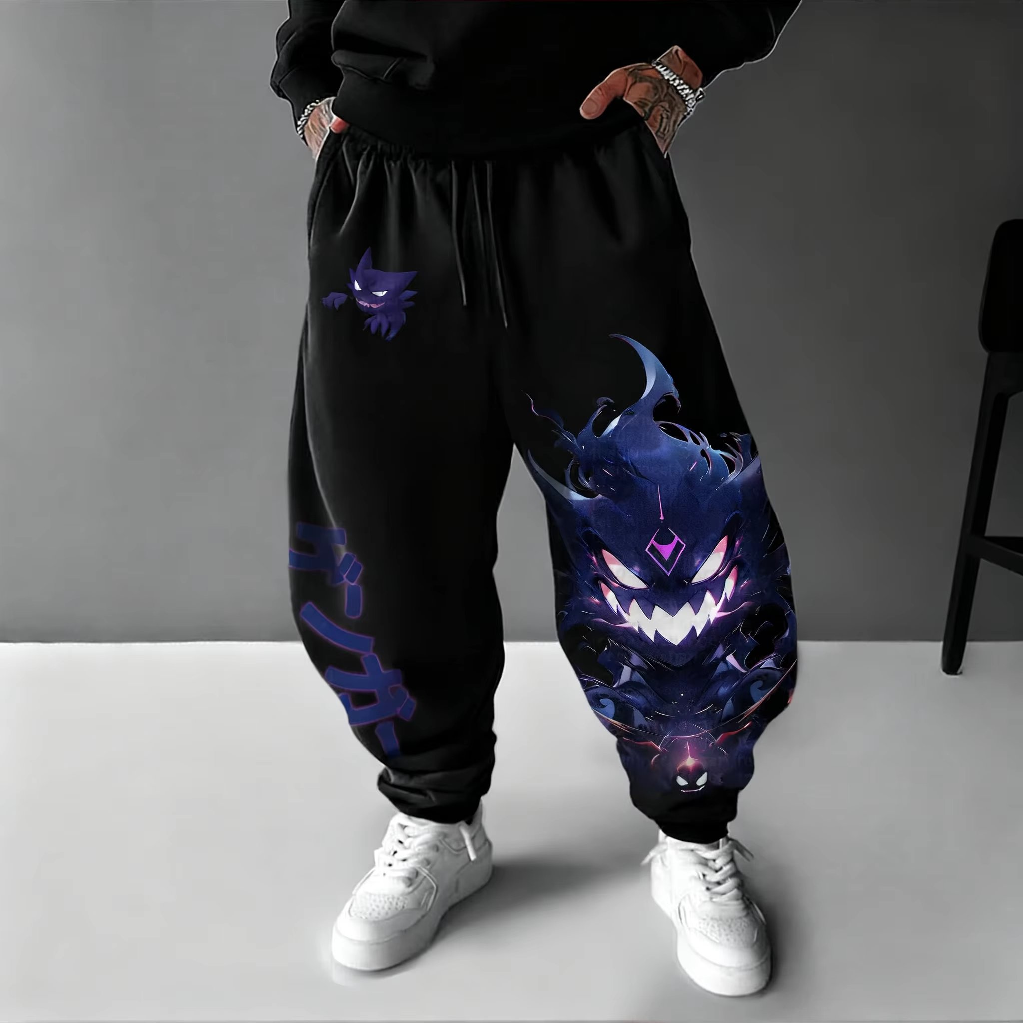 Y2K 2026 Pokemon Gengar Cotton - Women Shoes Joggers 评论和价格