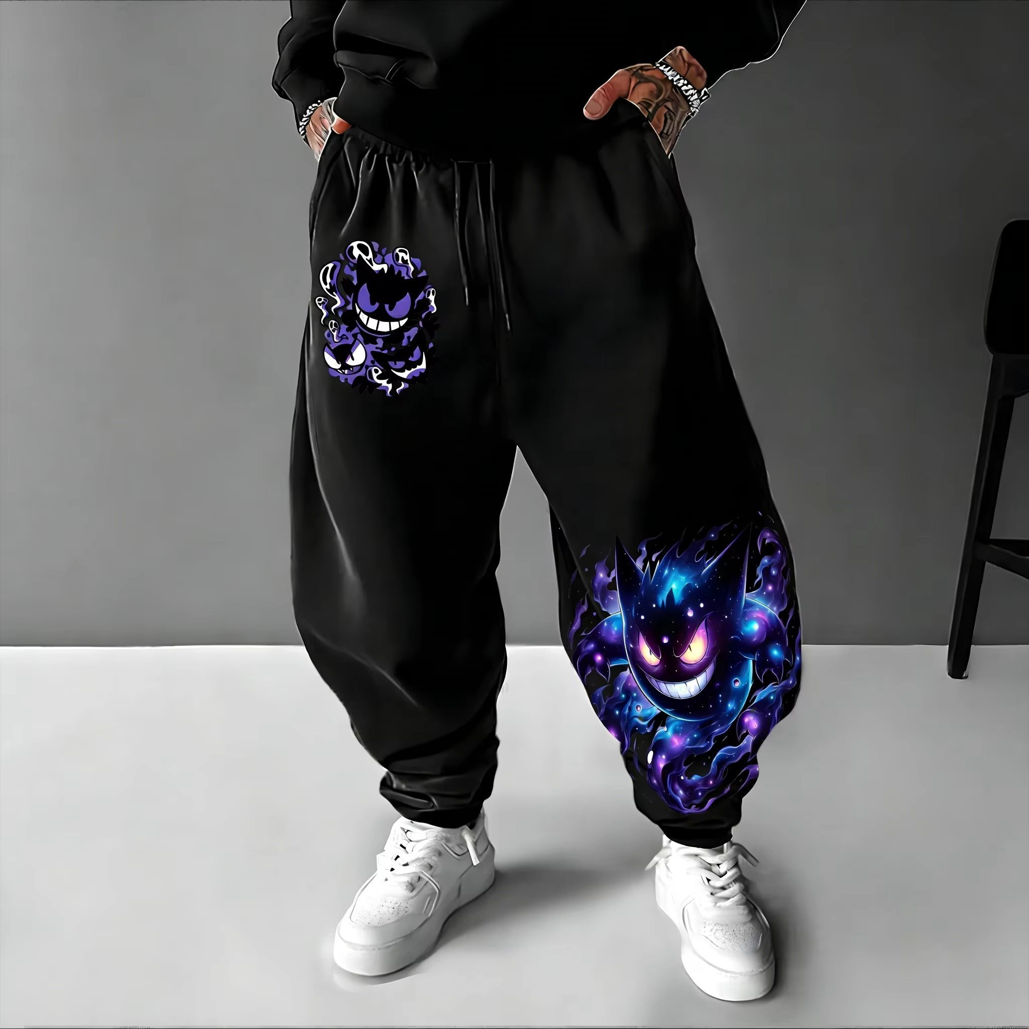 Y2K 2026 Pokemon Gengar Cotton - Women Shoes Joggers 评论和价格