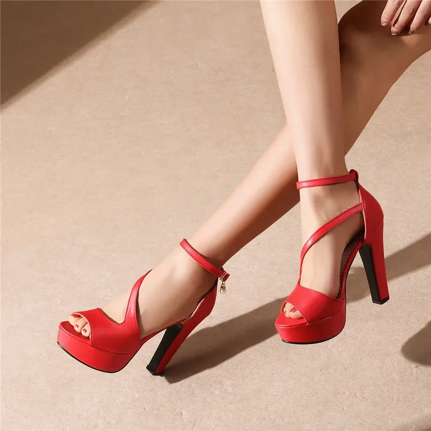 Plus Size Women Platform Sanda - Women'S Shoes Yellow 评论和价格