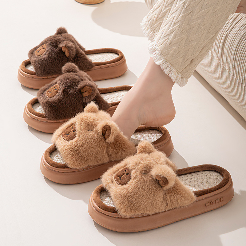 Hemp Cartoon Women's Slippers  - Women'S Shoes Popular 评论和价格