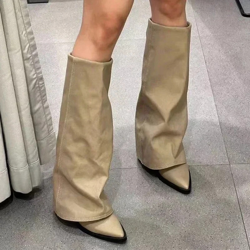 Women's Boots Knee High Heels  - Women'S Shoes Chelsea 评论和价格