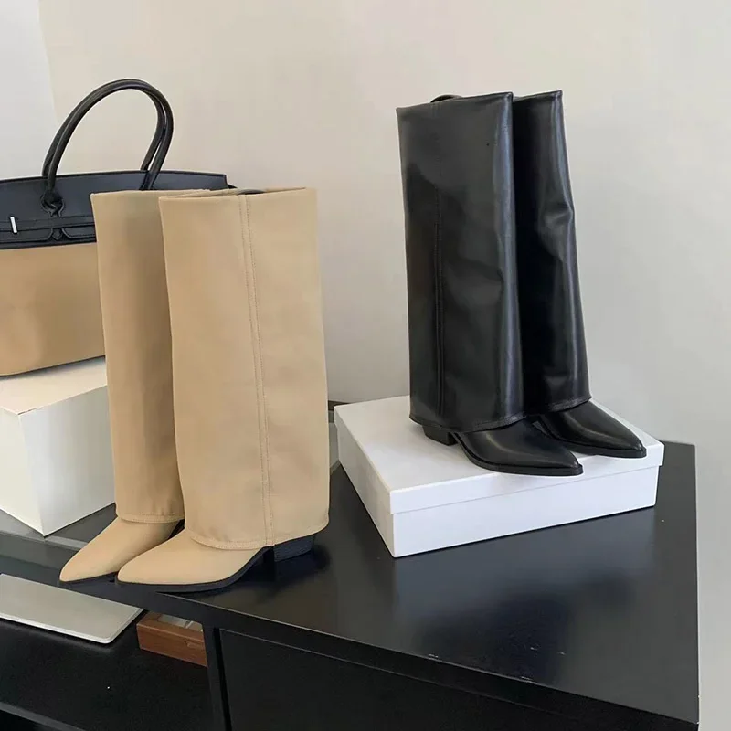 Women's Boots Knee High Heels  - Women'S Shoes Chelsea 评论和价格