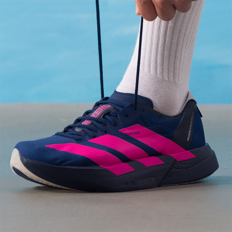 adidas  Adizero Navy Pink Raci - Women'S Shoes Pink Adidas 评论和价格