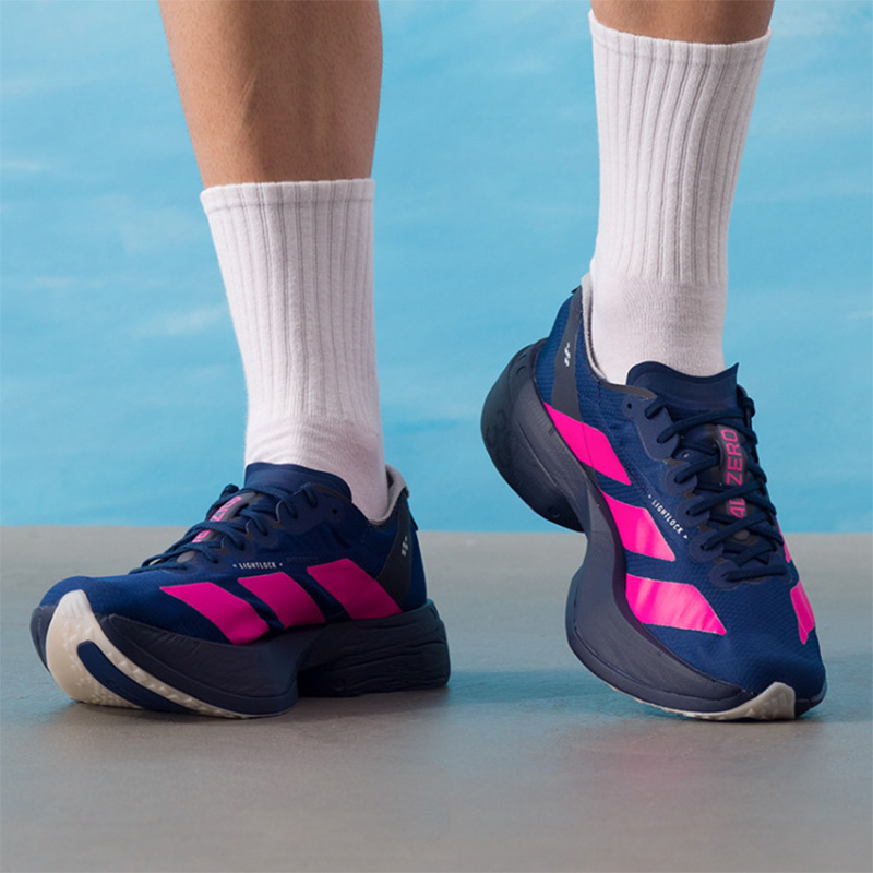 adidas  Adizero Navy Pink Raci - Women'S Shoes Pink Adidas 评论和价格