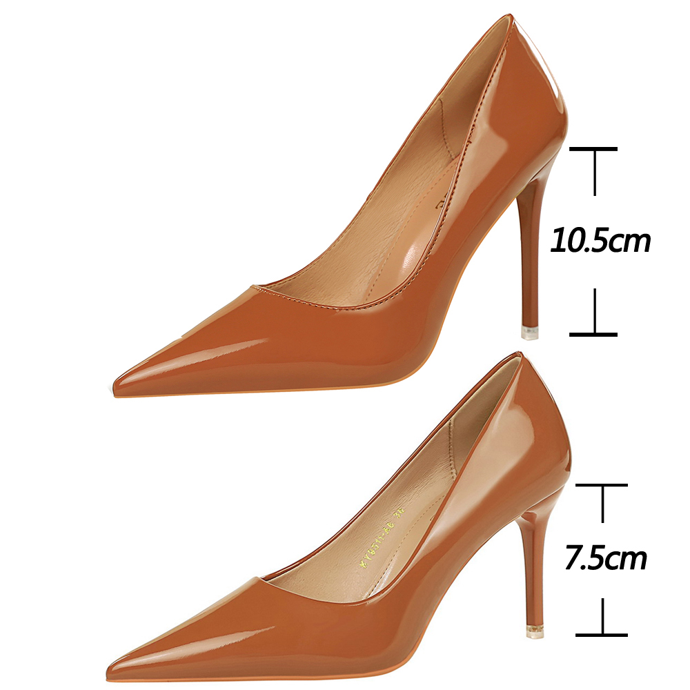 BIGTREE Shoes Patent Leather S - Patent Leather Pump 评论和价格