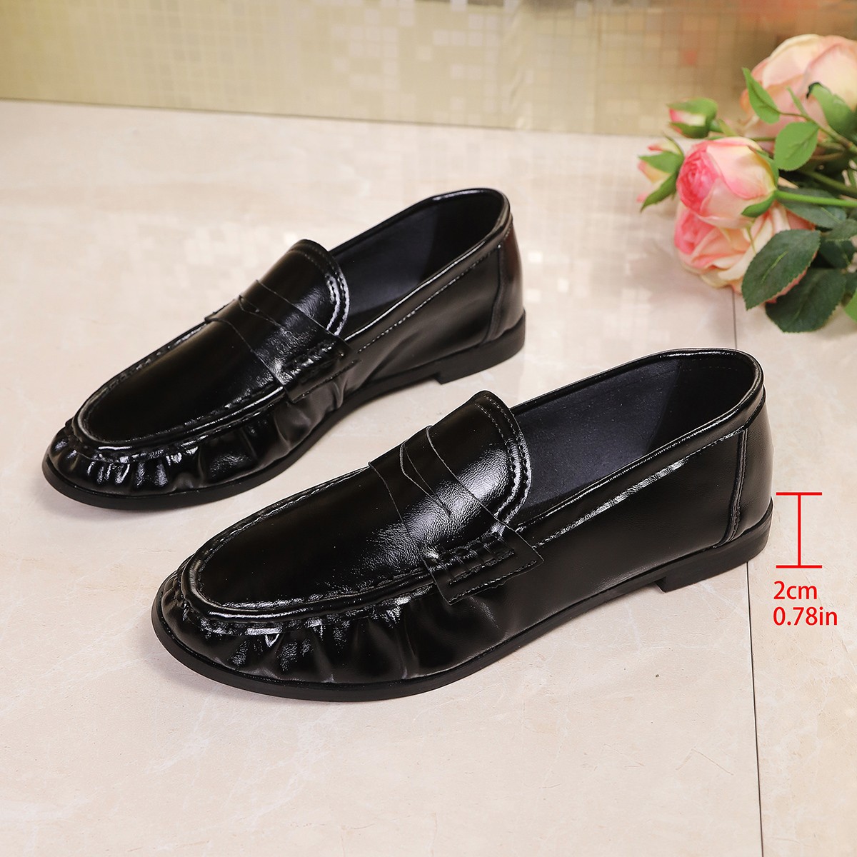 2026 Summer British Style Blac - Women Shoes Black 评论和价格