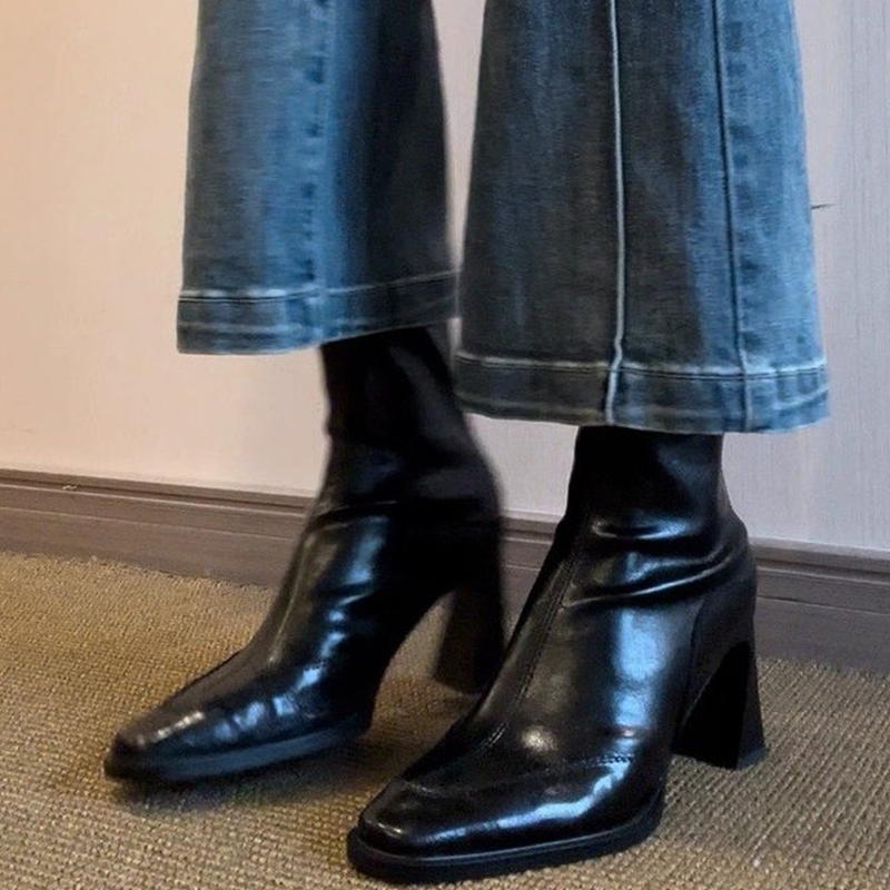 High Heels Women’s Ankle Boots - Women'S Shoes Chelsea 评论和价格