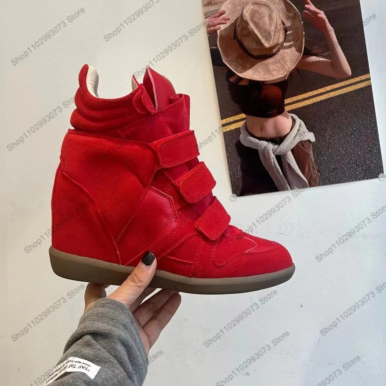 Women Hidden Wedge Heel High‑T - Women Shoes Size Chart 评论和价格