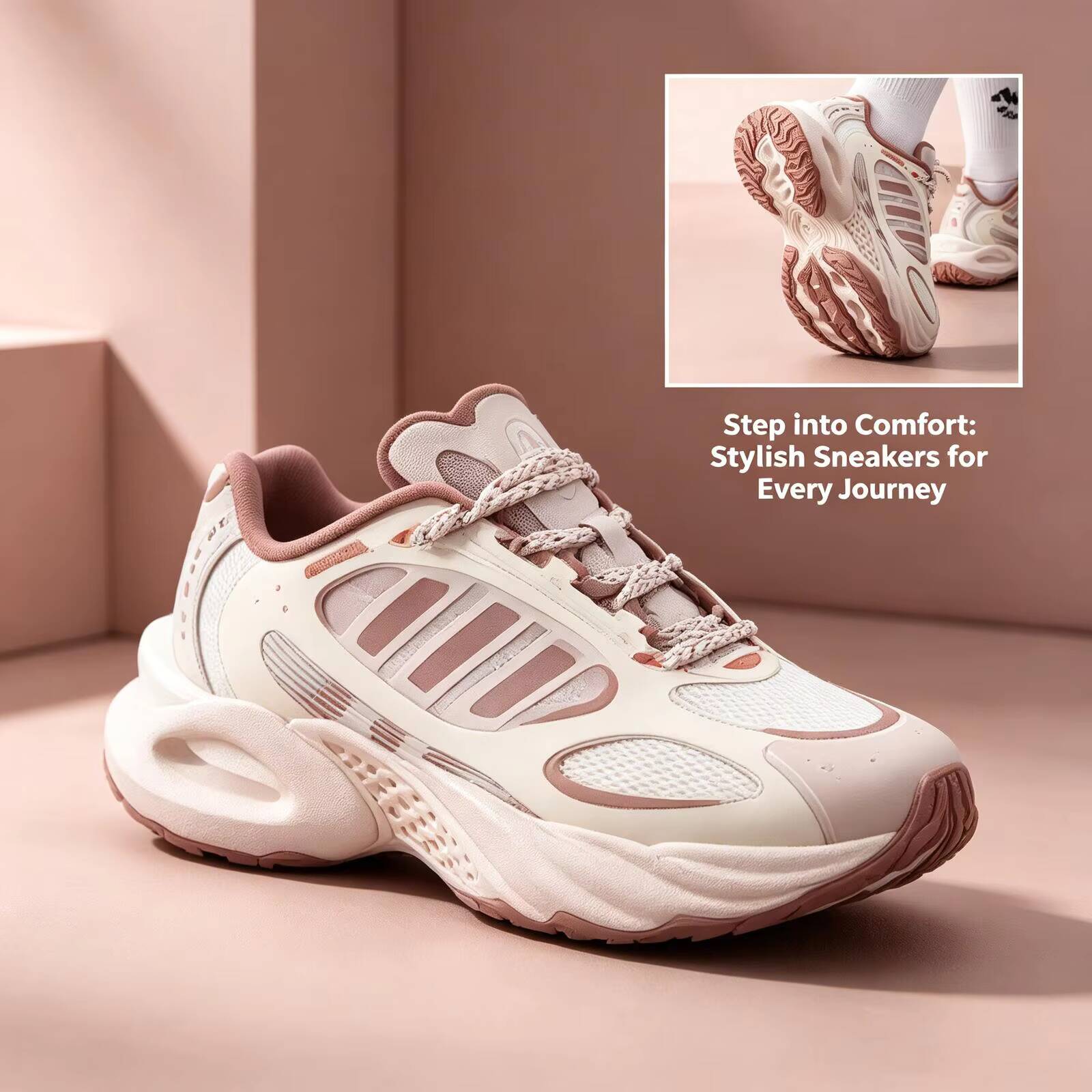 New Adidas Women Beige Pink Ho - Women'S Shoes Pink Adidas 评论和价格